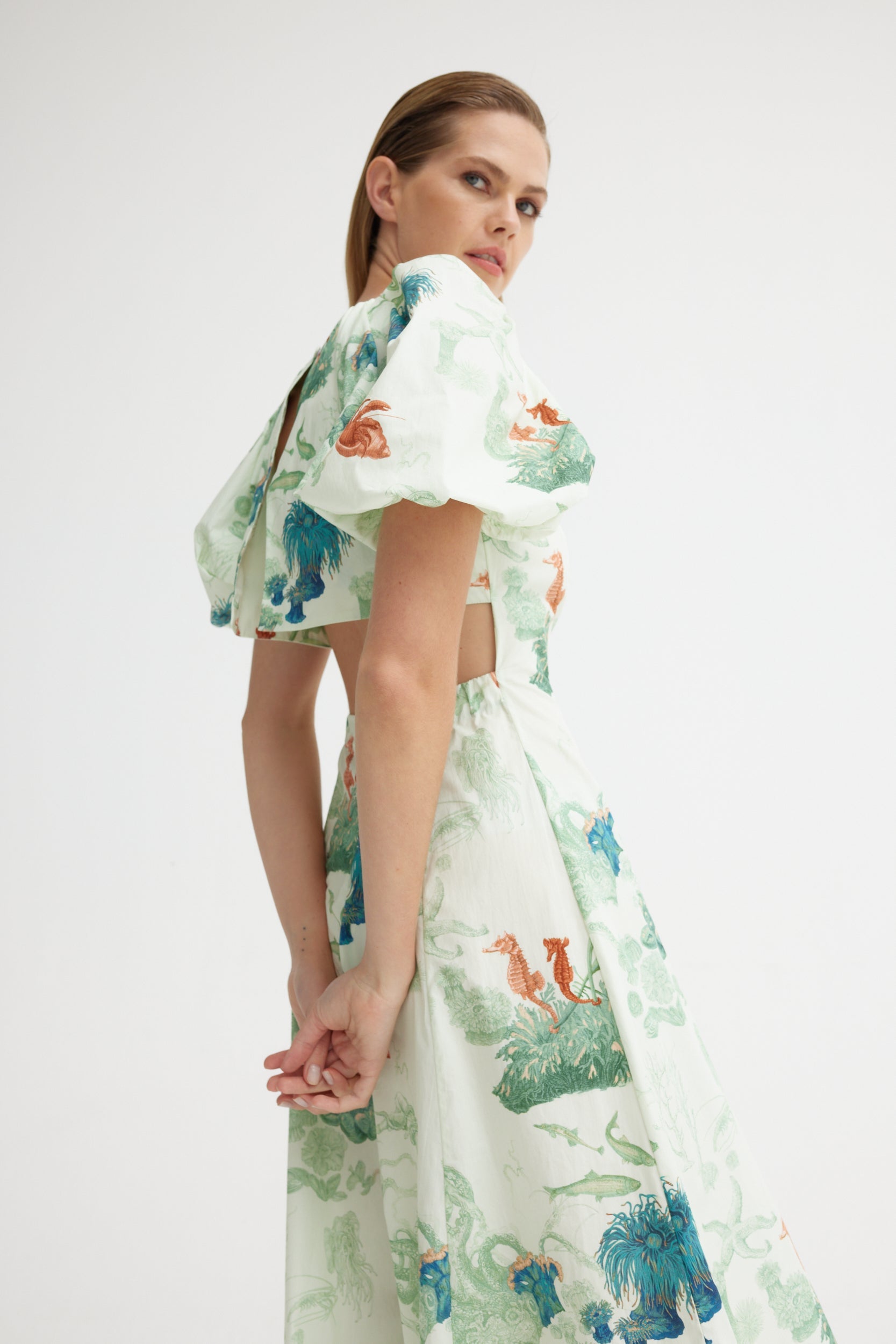 MAFALDA Dress | Bottom of the Sea |